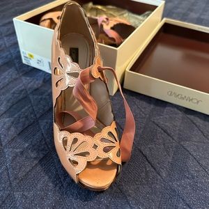 Joan & David Cicille platform heels
